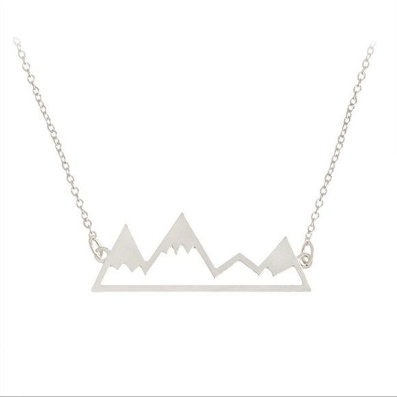 🔥1 day sale🔥Snow Mountain Necklace(silver color) - Picture 3 of 4